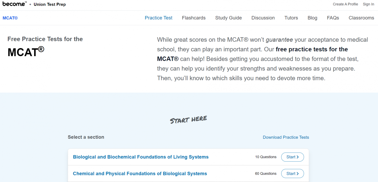 4 Best Free MCAT Question Banks (3500+ Questions, No SignUp