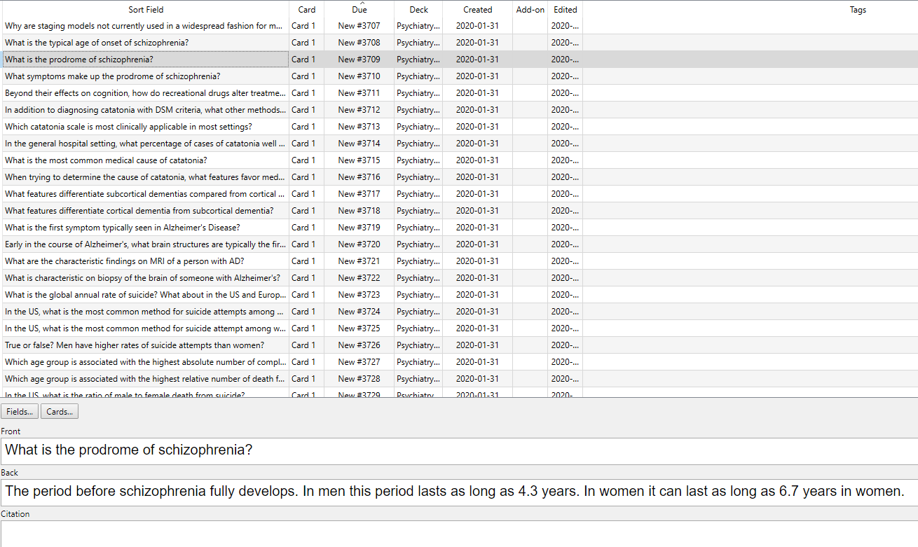 4 Best Psychiatry Anki Decks (2021) willpeachMD